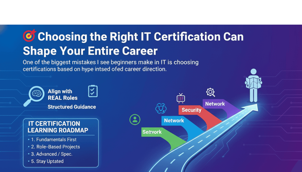 how to choose the right IT certification based on career goals